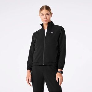 FIGS Black Sydney Scrub Jacket – Size S